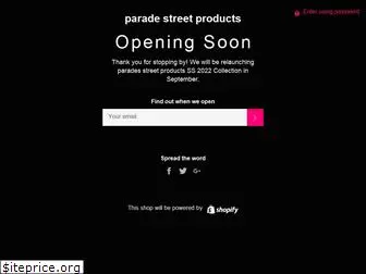 paradestreetproducts.com
