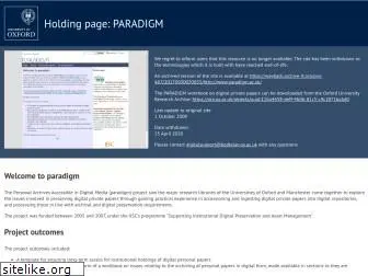 paradigm.ac.uk