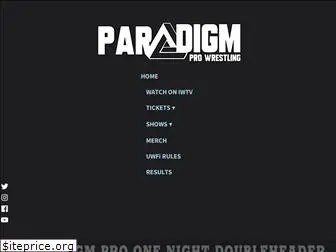paradigmprowrestling.com