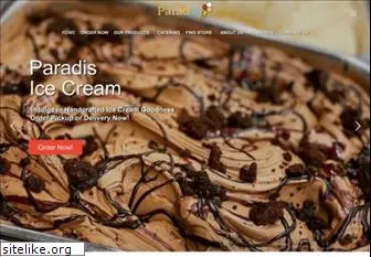 paradis-icecream.com