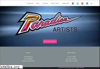 paradiseartists.com