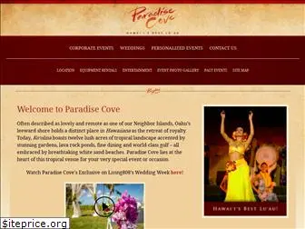 paradisecoveevents.com