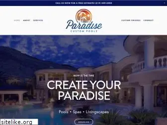 paradisecustompools.com