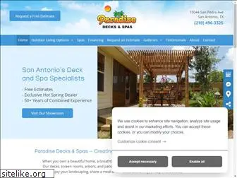 paradisedecksandspas.com