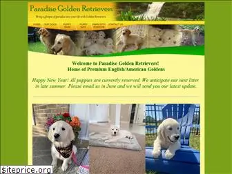 paradisegoldenretrievers.com