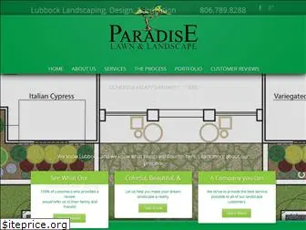 paradiselawnslubbock.com