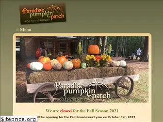 paradisepumpkinpatch.com