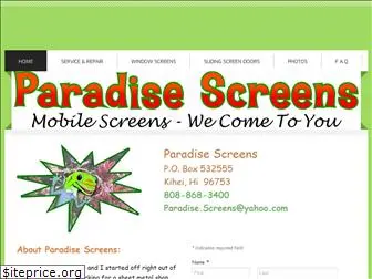 paradisescreens.com