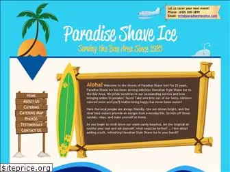 paradiseshaveice.com