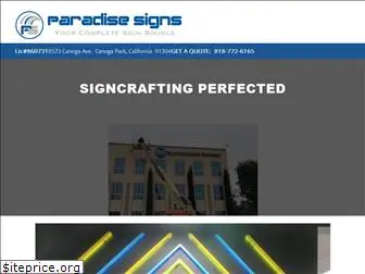 paradisesigns.com