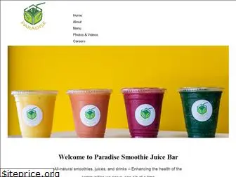 paradisesmoothiejuicebar.com