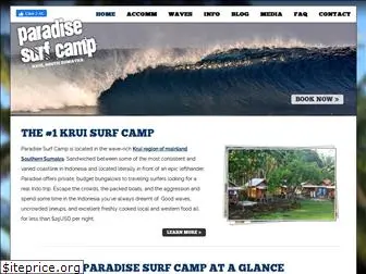 paradisesurfcampsumatra.com