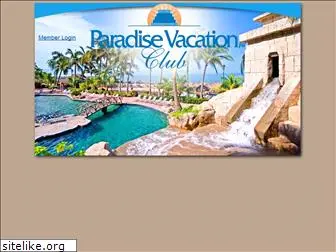 paradisevacationclub.com