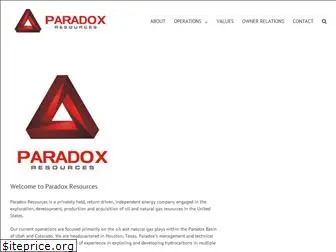 paradoxresources.com