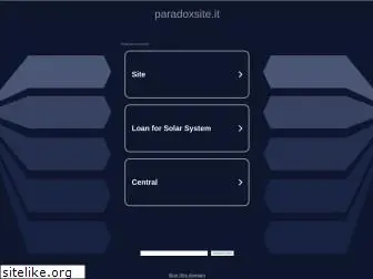paradoxsite.it