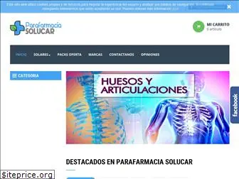 parafarmaciasolucar.es