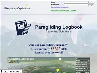 paraglidinglogbook.com