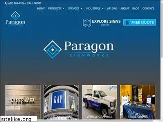 paragonsignworks.com