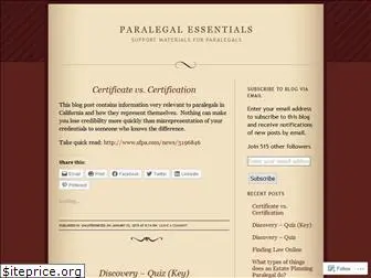 paralegalessentials.wordpress.com