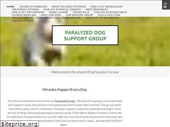 paralyzeddogsupportgroup.com