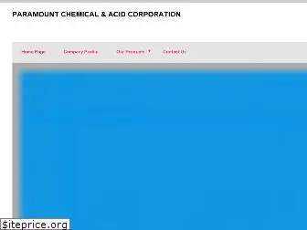 paramountchemicalindia.com