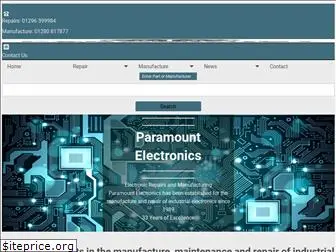 paramountelectronics.co.uk