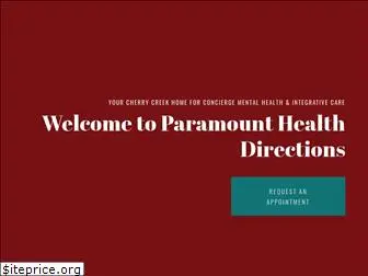 paramounthealthdirections.com