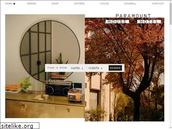 paramounthousehotel.com