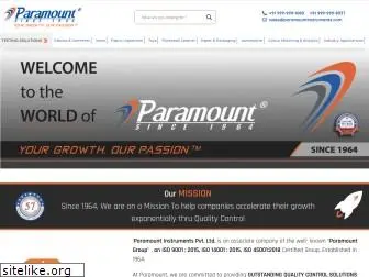 paramountinstruments.com