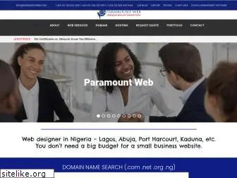 paramountweb.com