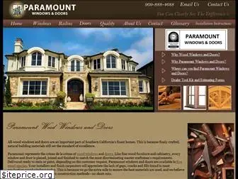 paramountwindowsanddoors.com