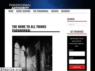 paranormalauthority.com