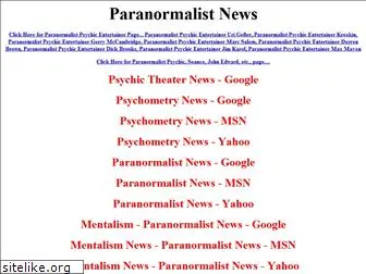 paranormalistnews.com
