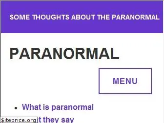 paranormall.com