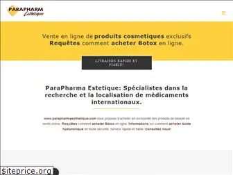 parapharmaesthetique.com