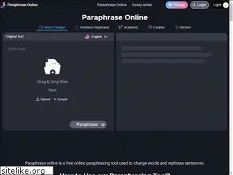 paraphrase-online.com