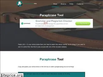 paraphrase-tool.org