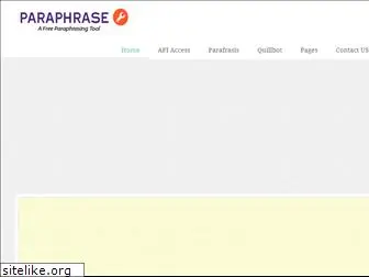 paraphrase.tools