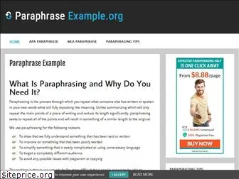 paraphraseexample.org