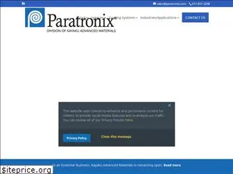 paratronix.com