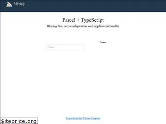 parcel.web-templates.io