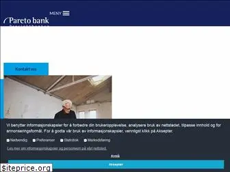 paretobank.no