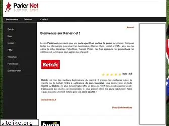 parier-net.fr