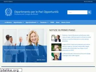 pariopportunita.gov.it