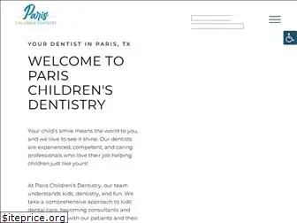 parischildrensdentistry.com