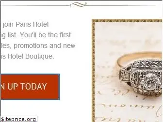 parishotelboutique.com