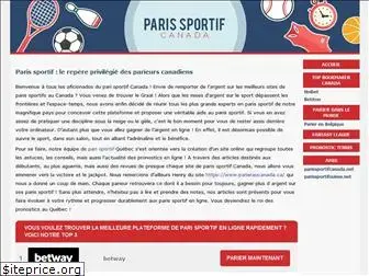 parissportifcanada.com