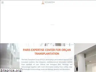 paristransplantgroup.org