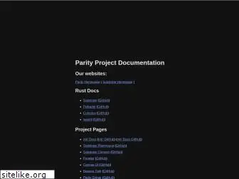 paritytech.github.io