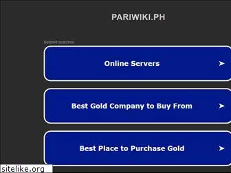 pariwiki.ph